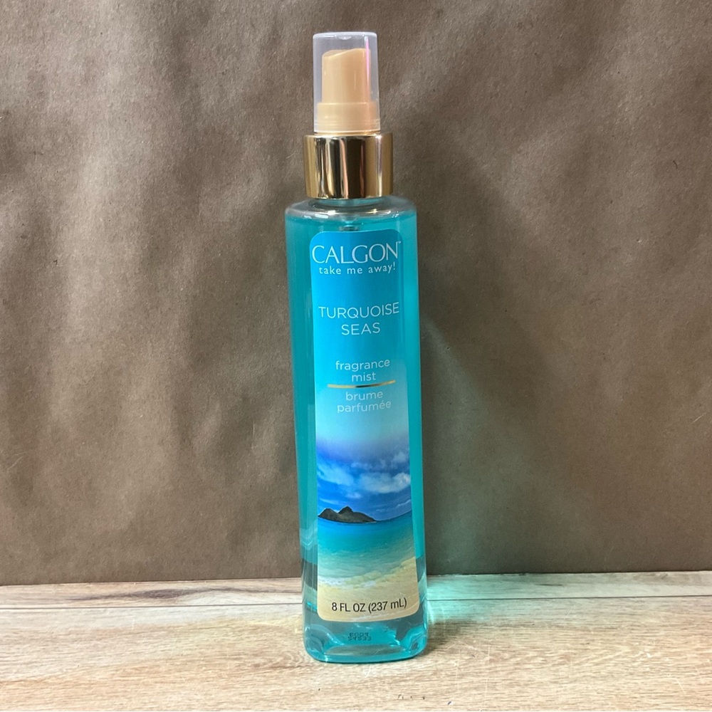 New! Calgon Take Me Away Turquoise Seas Fragrance Mist 8oz 237ml Body Spray
